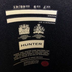 Hunter RainBoots